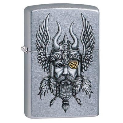 ЗАПАЛКА ZIPPO 29871 VIKING WARRIOR DESIGN