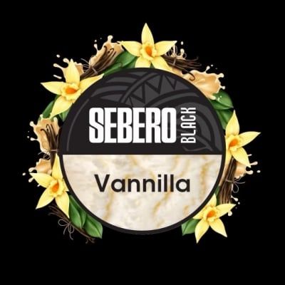 SEBERO BLACK Vanilla 25gr - Тютюн за наргиле себеро - Ванилия