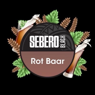 SEBERO BLACK Rot Baar 25gr - Тютюн за наргиле себеро