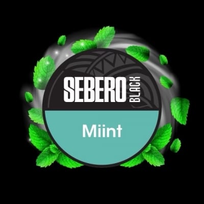 SEBERO BLACK Mint 200gr - Тютюн за наргиле себеро - Мента