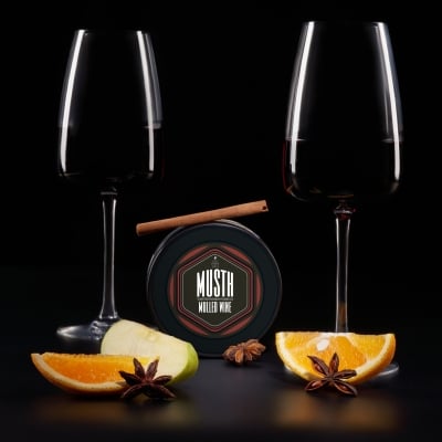 MustHave Tobacco Mulled Wine 25g - Черен тютюн за наргиле 