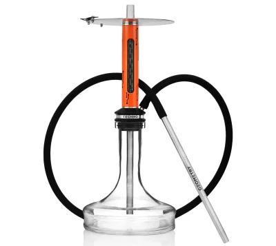 Geometry Hookah Techno Orange - Наргиле Geometry Hookah + ваза