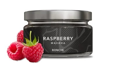 BONCHE TOBACCO RASPBERRY 120g - Черен тютюн за наргиле