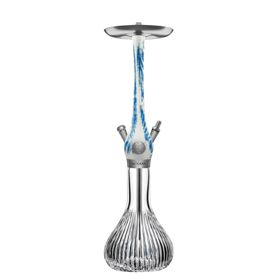 WOOKAH - Arctic Blue / Onion Mastercut - Луксозно дървено наргиле