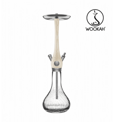 Wookah Hookah ALABASTER+Gossamer - Луксозно дървено наргиле