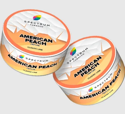 Spectrum Classic Line American Peach 25g - Тютюн за наргиле