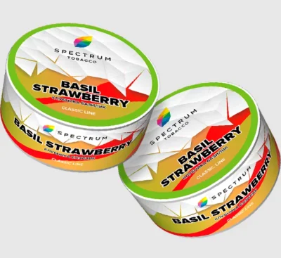 Spectrum Classic Line Basil Strawberry 25g - Тютюн за наргиле