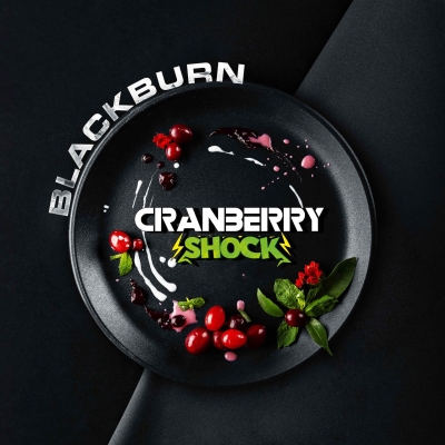 Black Burn Cranberry shock 200g - Тютюн за наргиле с вкус на червена боровинка