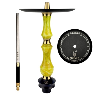 ODIN Hookah Epoxy Royal Lemon Pie - Луксозно наргиле с епоксидна смола