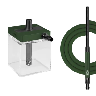 Shisha Hoob SubAtom Racing Green x Black - Наргиле Хууб