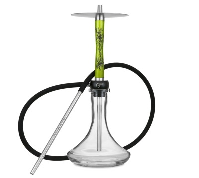 Geometry Hookah Little Bro Volt Green - Наргиле Geometry Hookah + ваза
