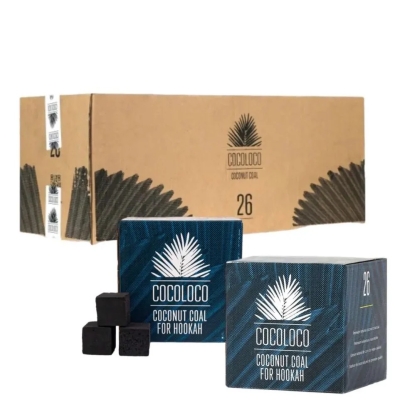 Coco Loco 26mm Charcoal 20kg - Въглени 20кг 