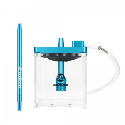 MS Micro Cube Shisha Sky blue - Малко Наргиле Ел бадиа