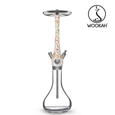 Wookah Hookah Abstract + Smooth Vase - Луксозно дървено наргиле