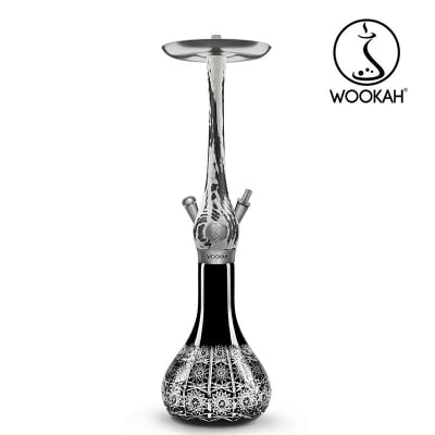 Wookah Hookah WHITE/BLACK,vase Starry - Дървено Наргиле