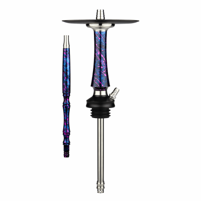 VooDoo Smoke Down Hookah- Hybrid BLUE VIOLET - Наргиле Вуду + ваза