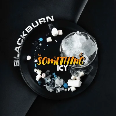 Black Burn Something Icy - черен тютюн за наргиле с айс усещане