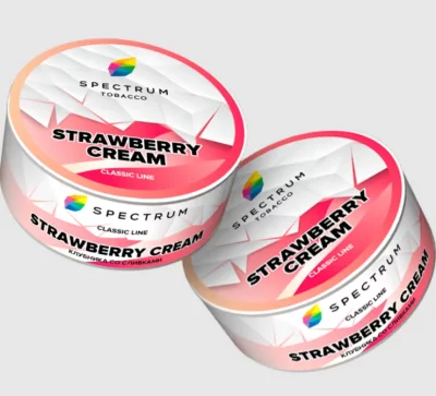 Spectrum Classic Line Strawberry Cream 25g - Тютюн за наргиле