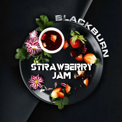 Black Burn Strawberry Jam 200g - Тютюн за наргиле