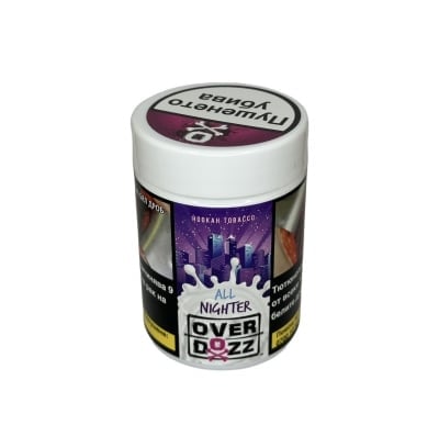 All Nighter OVERDOZZ 50g - Тютюн за наргиле с тути фрути 