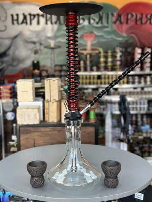 Mamay  Customs Hookah Coilovers Big Red - Наргиле Мамай Къстомс