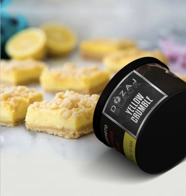 Dozaj Black Yellow Cramble  25гр - Тютюн за наргиле с вкус на лимонов десерт