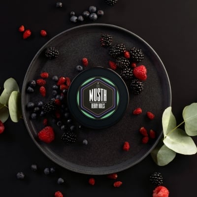 MustHave Tobacco Berry Holls 125g - Черен тютюн за наргиле