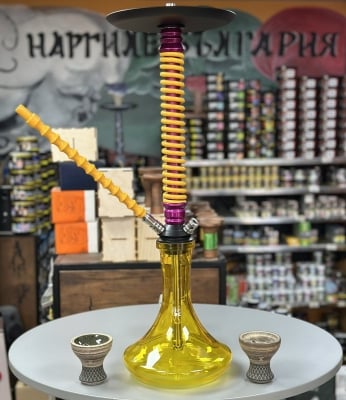 Mamay Customs Coilovers Big Yellow-Pink - Наргиле Мамай Къстомс