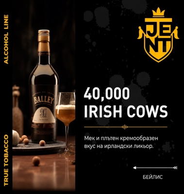 Jent Tobacoo Baileys  100g - Черен тютюн за наргиле