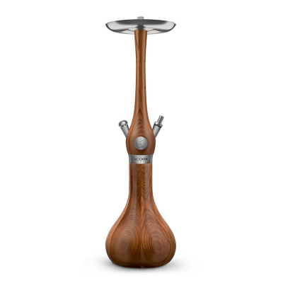 Wookah Hookah Walnut - Луксозно дървено наргиле 
