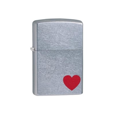 ЗАПАЛКА ZIPPO LOVE STREET CHROME