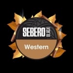 SEBERO BLACK Western 25gr - Тютюн за наргиле себеро - пура