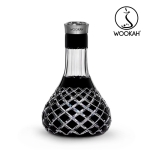 Wookah Vase CHECK BLACK MASTERCUT - Кристална ваза за наргиле