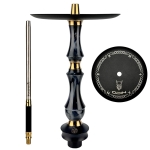ODIN Hookah Epoxy Royal Grey - Луксозно наргиле с епоксидна смола