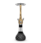 Wookah Hookah Grom + Check Black Mastercut - Луксозно Дървено наргиле