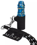 Moze Shisha Blue Gold - Персонален мундщук за наргиле