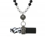 Japona Hookah Samurai Beads White - Персонален мундщук за наргиле