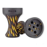 Kong Lava Razor Black Bowl - чашка за наргиле Конг