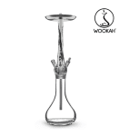 Wookah Hookah White/Black - Smooth Vase - Луксозно дървено наргиле