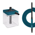 Shisha Hoob SubAtom Marine Blue x Black - Наргиле Хууб