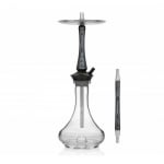 Union Hookah Sleek Black/Silver - Наргиле Юниън