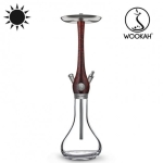 Wookah Lumi Red + Smooth Clear - Луксозно дървено наргиле