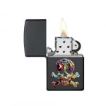 Запалка ZIPPO 3D SKULL SEA OF THIEVES PIRATE BLACK MATTE DESIGN