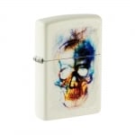 Запалка ZIPPO  - SKULL DESIGN GLOW IN THE DARK