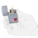 ЗАПАЛКА ZIPPO LOVE STREET CHROME