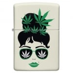 Запалка ZIPPO CANNABIS DESIGN DESIGN GLOW IN THE DARK 